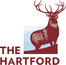 DCF valuation graph showing Hartford Financial Services stock upside