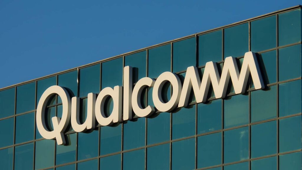 DCF-based valuation of Qualcomm showing upside potential